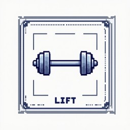 Free Pixelated Fitness Icon Image - Pixel, Dumbbell, Retro | Download ...