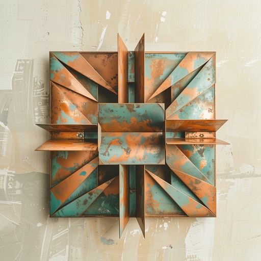 Free Oxidized Copper Geometry Image - Copper, Metal, Geometric ...