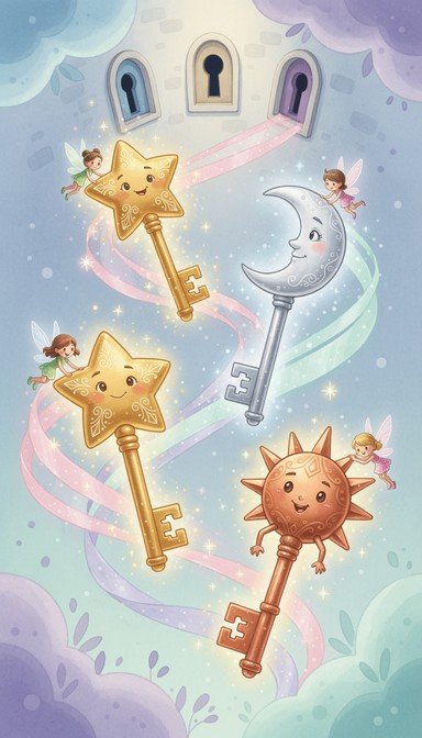 Free Magical Flying Keys Image - Magical, Keys, Whimsical | Download at ...