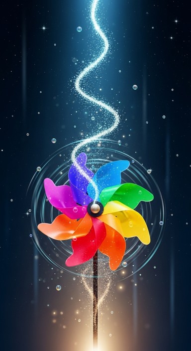 Free Rainbow Magic Whirl Image | Download at StockCake