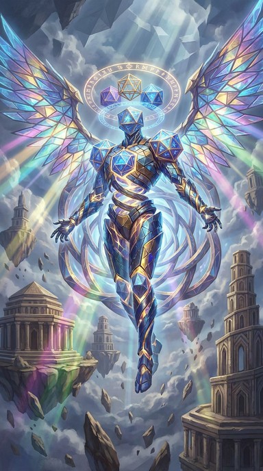 Mistical Titans Free Geometric Divine Titan Image - Fantasy, Celestial, Titan ...