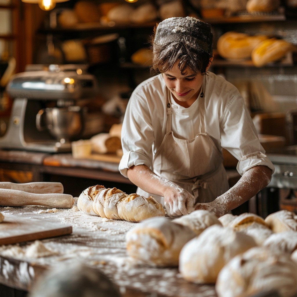 Free Baker at Work Image - Baker, Baking, Bread | Download at StockCake