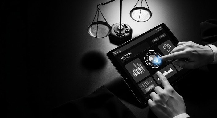 Justice Tablet Free Justice Meets Technology Image - Holographic, Justice, Scales ...