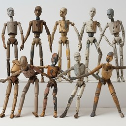 ヴィンテージのデッサン人形の画像をダウンロード - ヴィンテージ