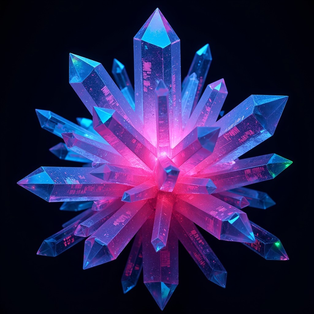 Free Luminous Crystal Core Image - Crystal, Geometric, Glow | Download ...