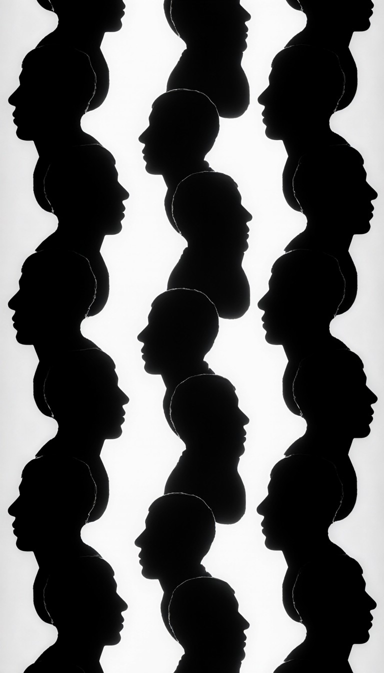 Humman Simple Shadow Free Rhythmic Human Shadows Image - Silhouettes, Profiles, Contrast ...
