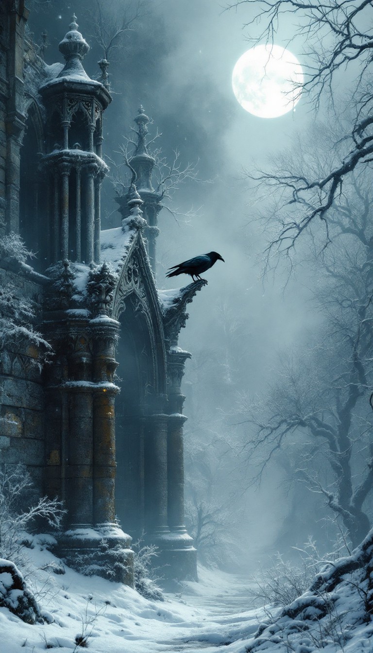 Free Gothic Winter Solitude Photo - Gothic, Winter, Dark | Download at ...
