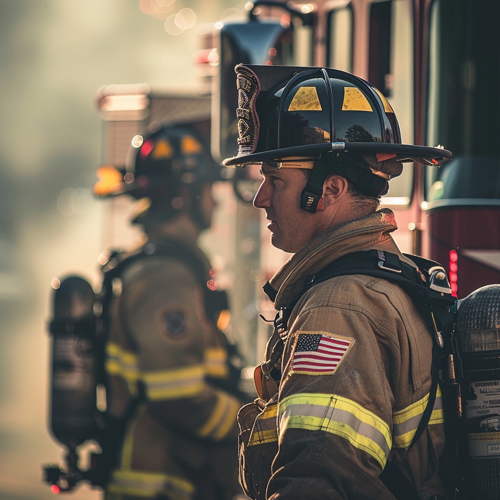 Free Firefighter In Action Image - Firefighter, Emergency, Hero ...