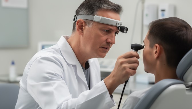 Free Doctor Examines Ear Image - Doctor, Medical, Examination ...