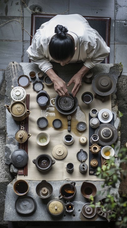 Making Tea Outdoors Free Traditional Tea Pouring Image - Garden, Tea, Pouring | Download at ...