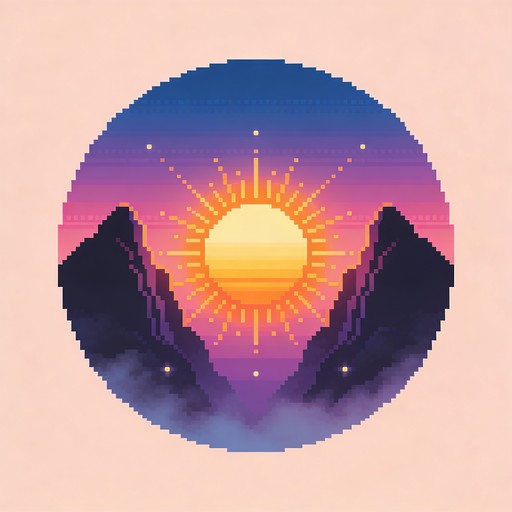 Free Mystical Dawn Portal Image - Pixel, Art, Sunrise | Download at ...