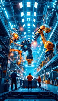 Future Tech Factory Free Future Factory Explorer Image - Cyberpunk, Industrial, Futuristic ...