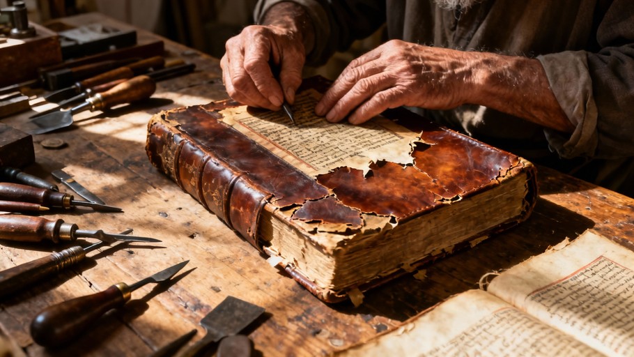 Free Vintage Book Workshop Image - Book, Leather, Restoration ...