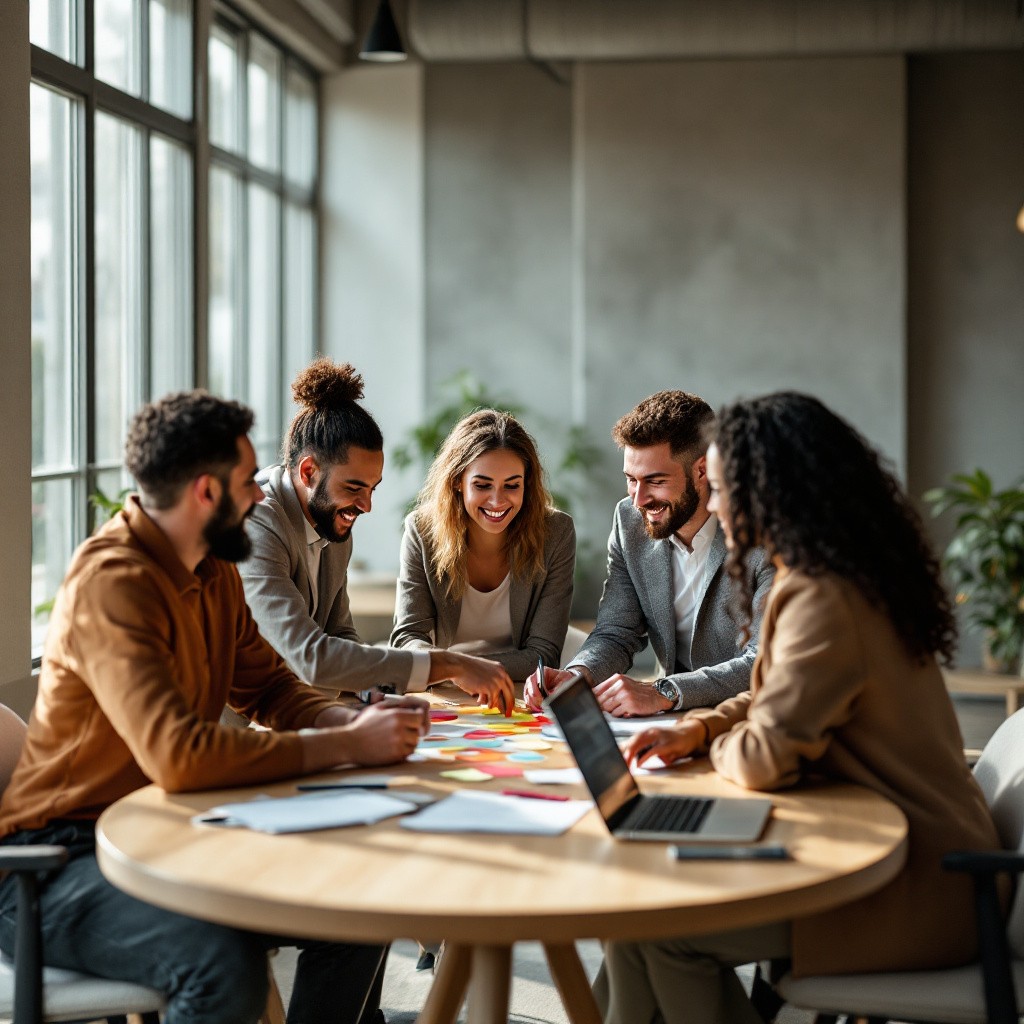 Free Team Collaboration Discussion Image - Teamwork, Meeting, Office ...