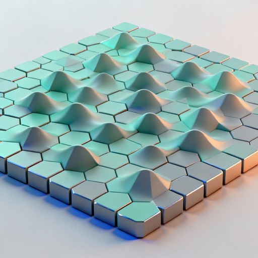 Wave Geometric Pattern Design Free Geometric Wave Pattern Photo - 3d, Parametric, Hexagonal ...