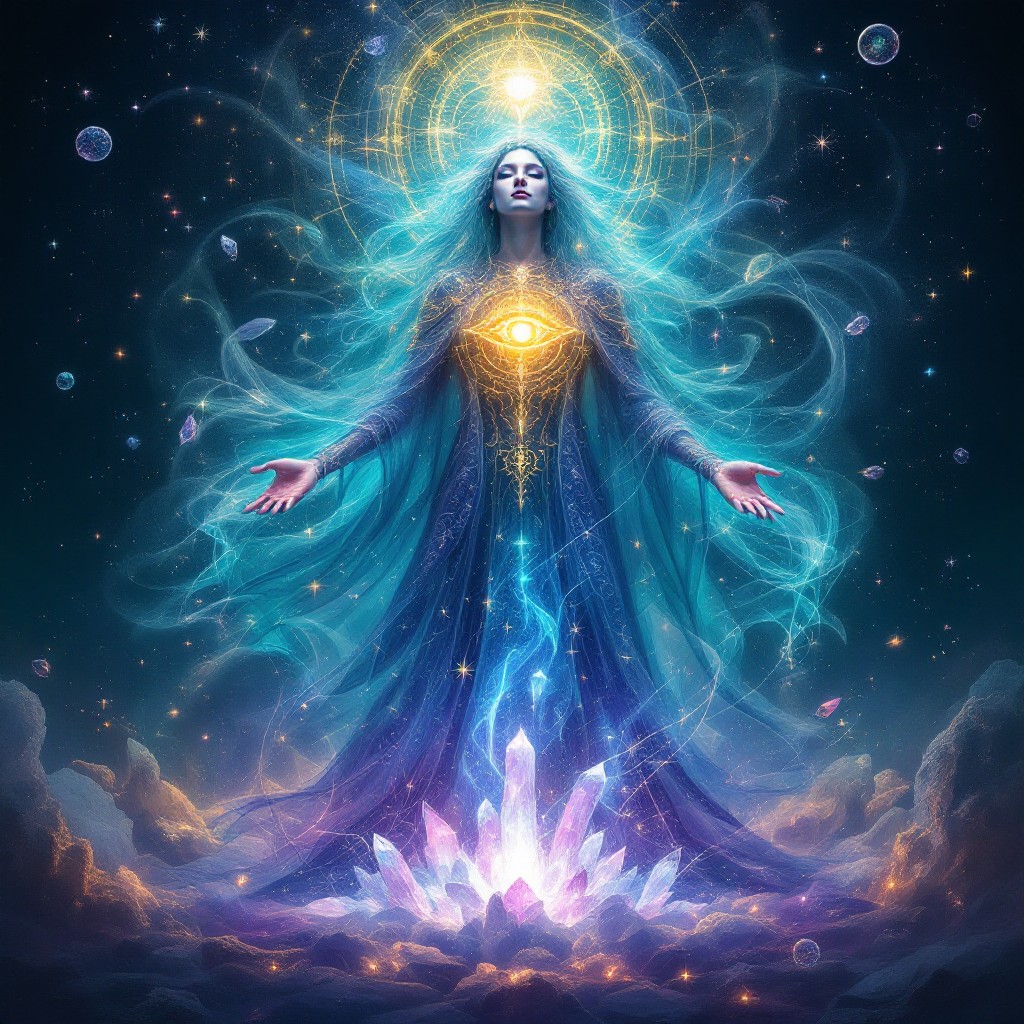 Free Cosmic Wisdom Embodied Image - Mystic, Oracle, Guide | Download at ...