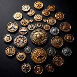 Free Vintage Gaming Tokens Image - Arcade, Tokens, Vintage | Download ...