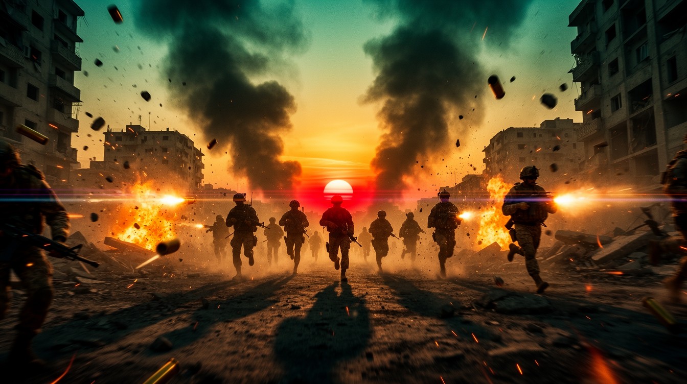 Free Dawn Battle Charge Image - Warfare, Soldiers, Battle | Download at ...