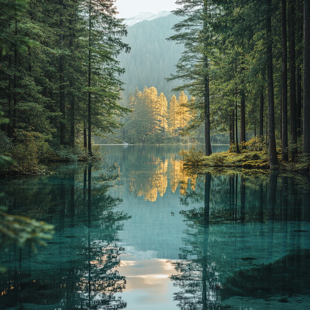 Free Serene Lake View Image - Nature, Tranquility, Lake | Download at ...