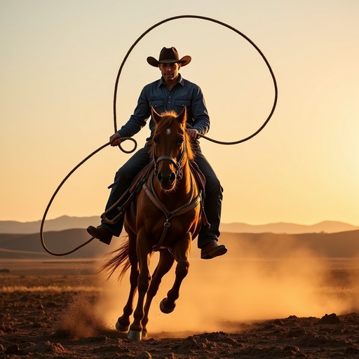 Free Cowboy lassoing cattle Image - Cowboy, Lasso, Horse | Download at ...