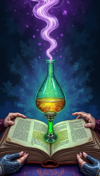 Hand Using Spell Upwards Free Forbidden Alchemical Knowledge Image - Alchemy, Potion, Grimoire ...
