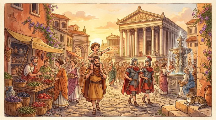 Free Ancient Roman Marketplace Image - Rome, Roman, Ancient | Download ...