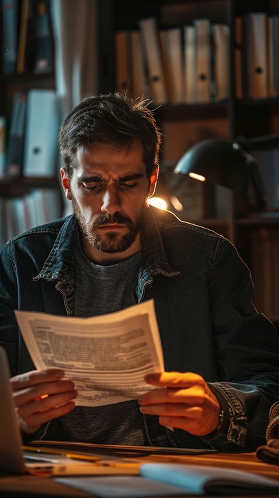 Free Focused Study Time Image - Study, Man, Books | Download at StockCake