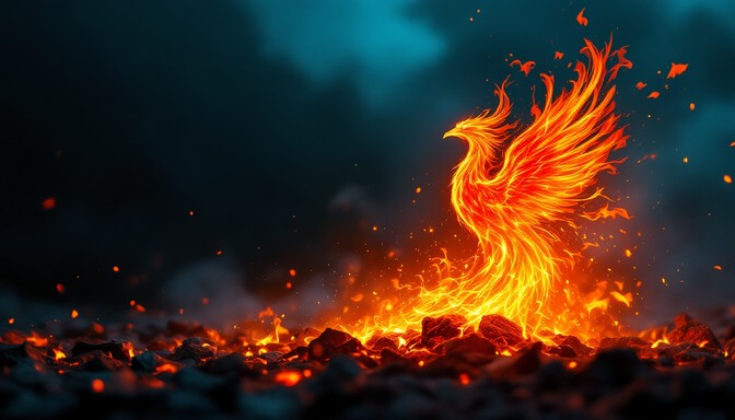 Free Phoenix Rising Flames Image - Phoenix, Watercolor, Abstract ...