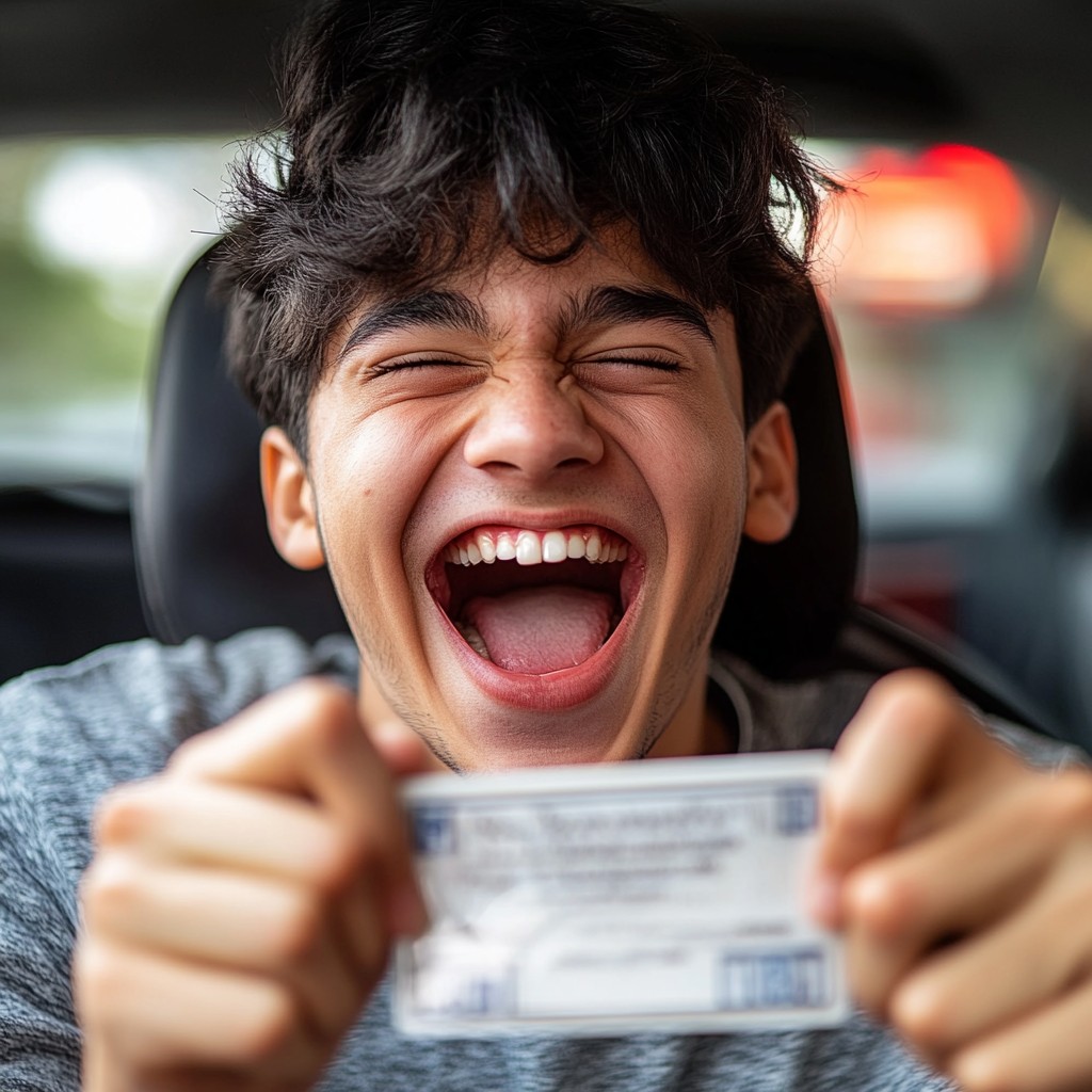 Free Joyful driver celebrating Image - Excited, Celebration, Car ...