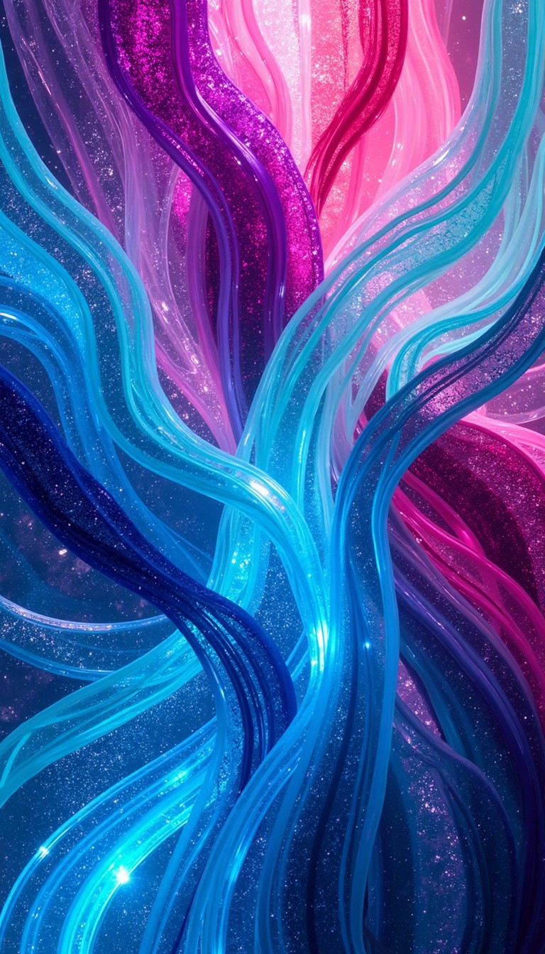 Free Dynamic Prismatic Flow Image - Flowing, Vibrant, Blue | Download ...