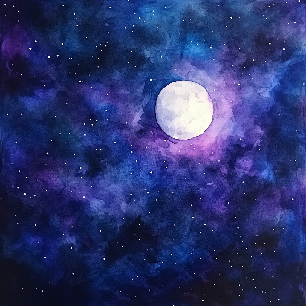 Universal Moon Free Cosmic moon art Image - Moon, Cosmic, Art | Download at StockCake