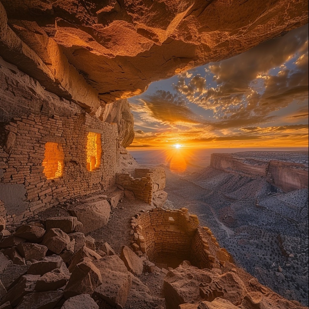 Free Sunset Ancient Ruins Image - Sunset, Ruins, Ancient | Download at ...