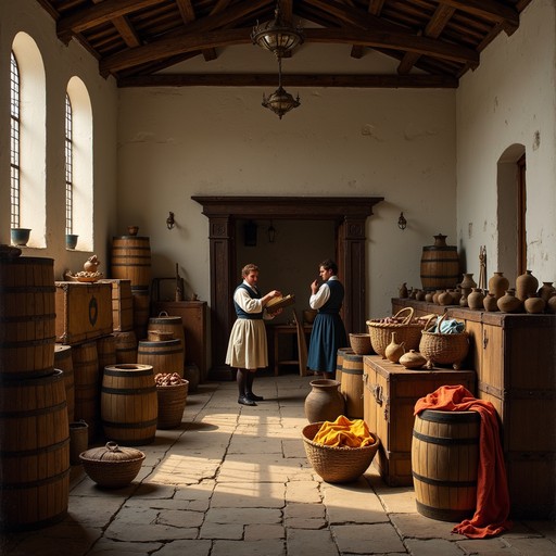 Commerce Historically Free Golden Age Commerce Image - Warehouse, Merchant, Historical ...