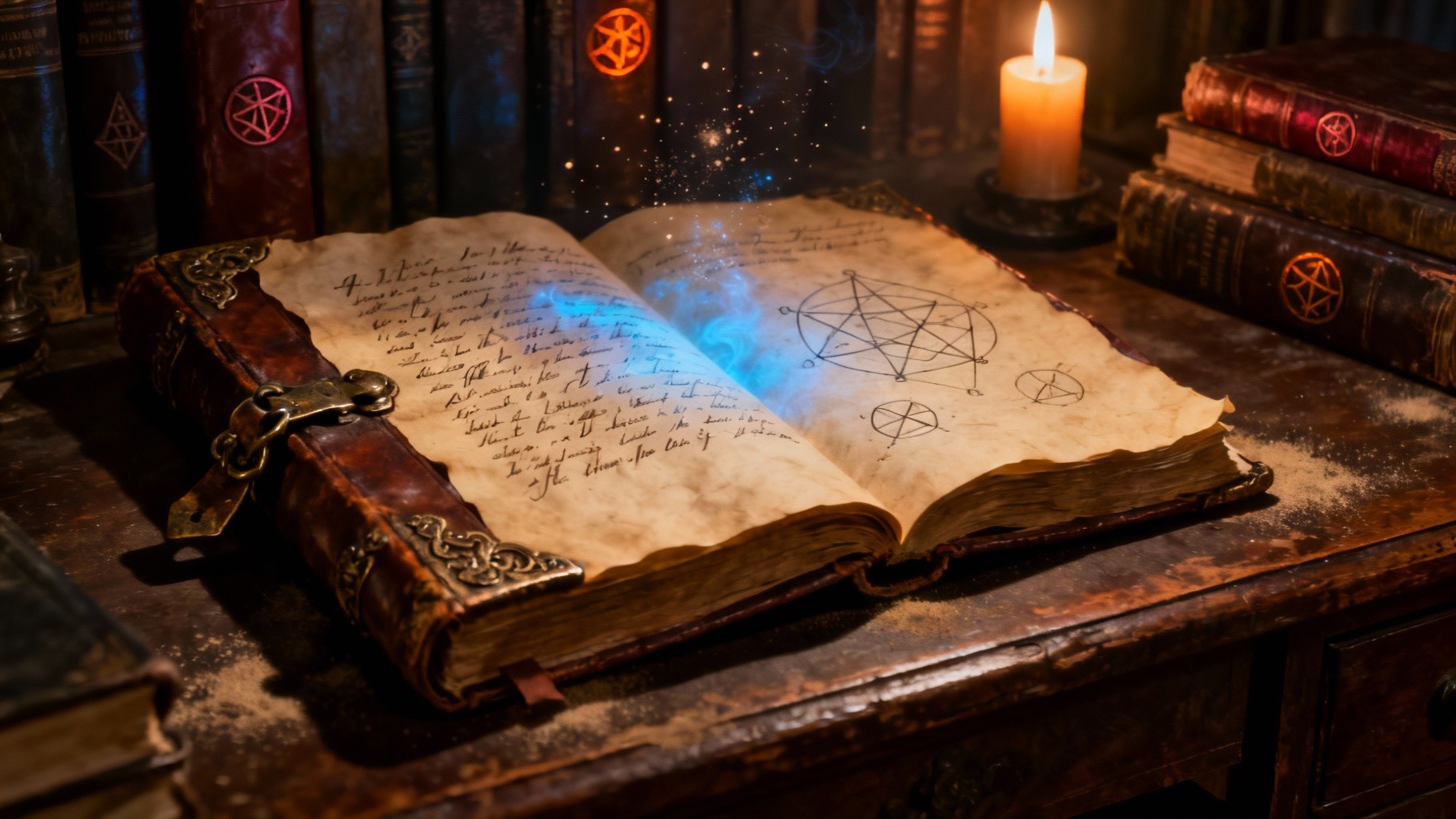 Free Ancient Spell Book Photo - Spellbook, Magic, Grimoire | Download ...