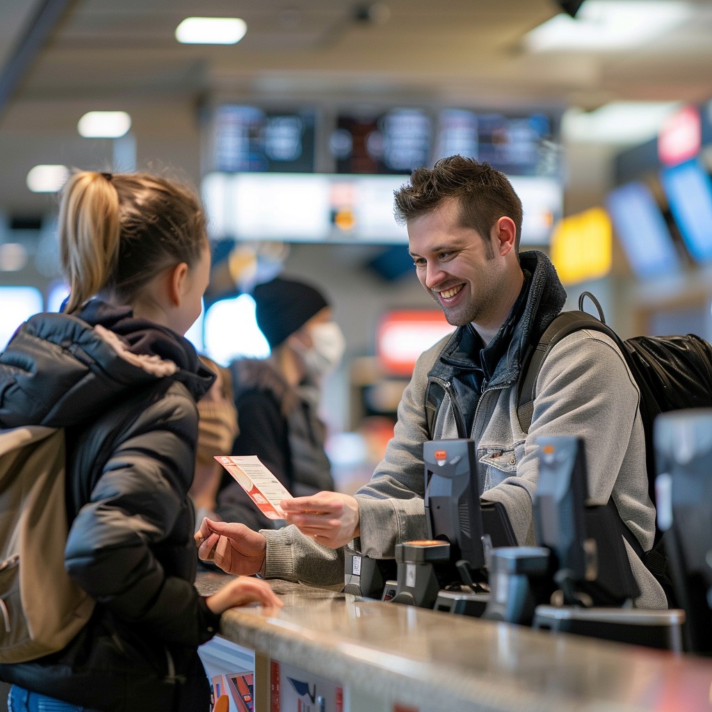 Free Friendly Counter Service Image - Cashier, Customer, Service ...