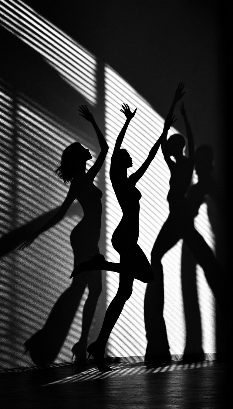 Free Shadows Dancing Gracefully Image - Shadows, Dance, Silhouette ...