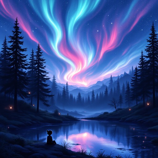 Free Enchanted Aurora Reflection Image | Download at StockCake