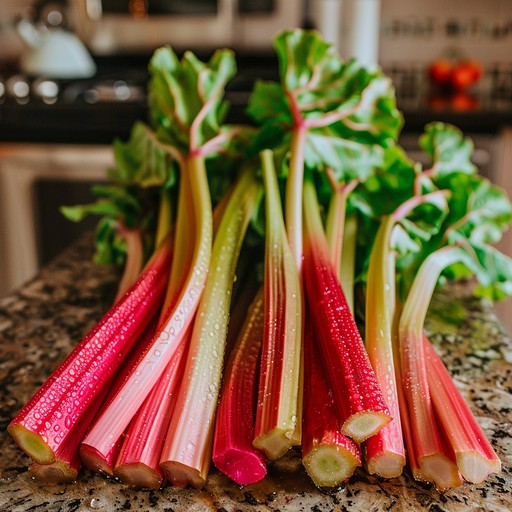 Free Fresh rhubarb stalks Image | Download at StockCake
