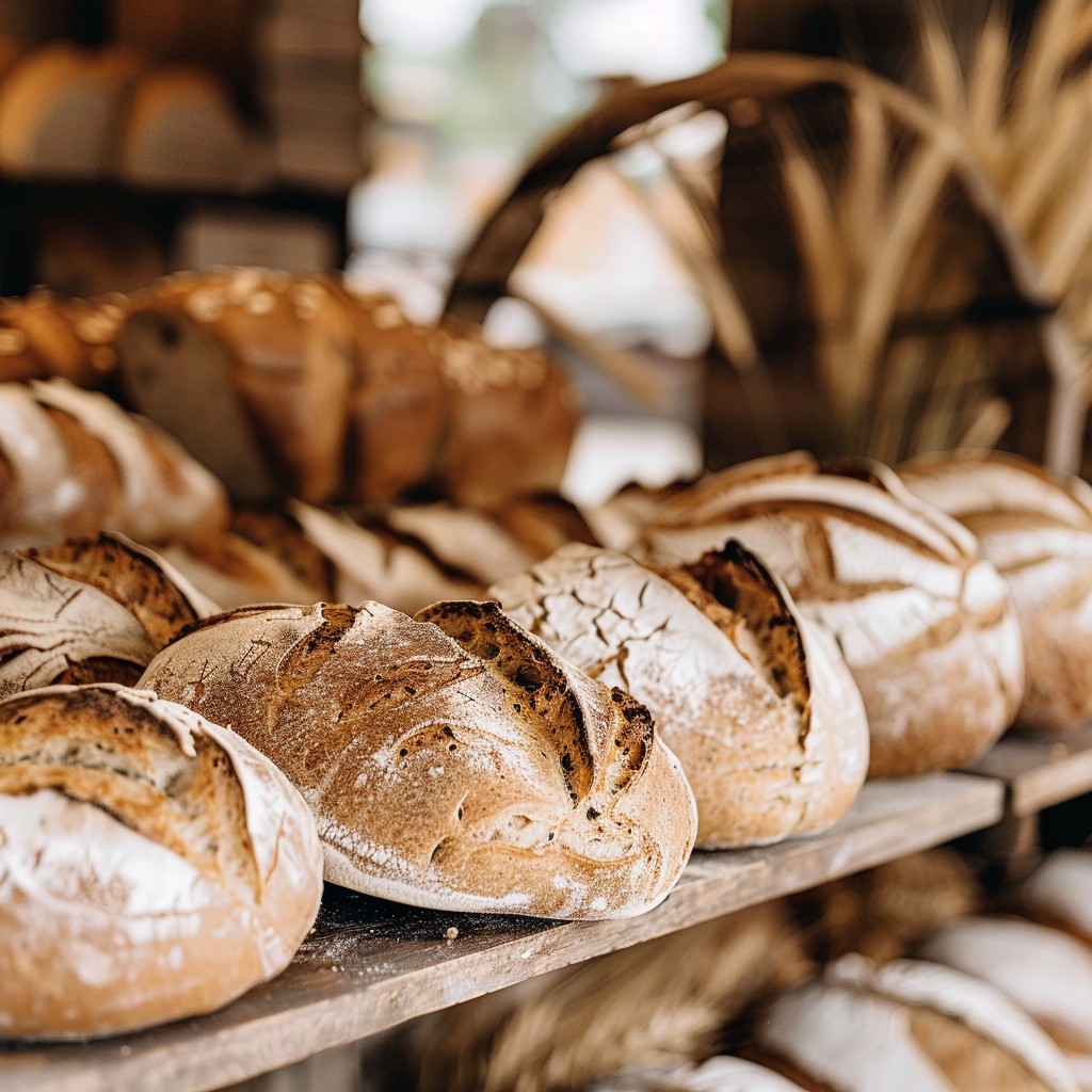 Free Artisan Bread Display Image - Bread, Bakery, Artisan | Download at ...