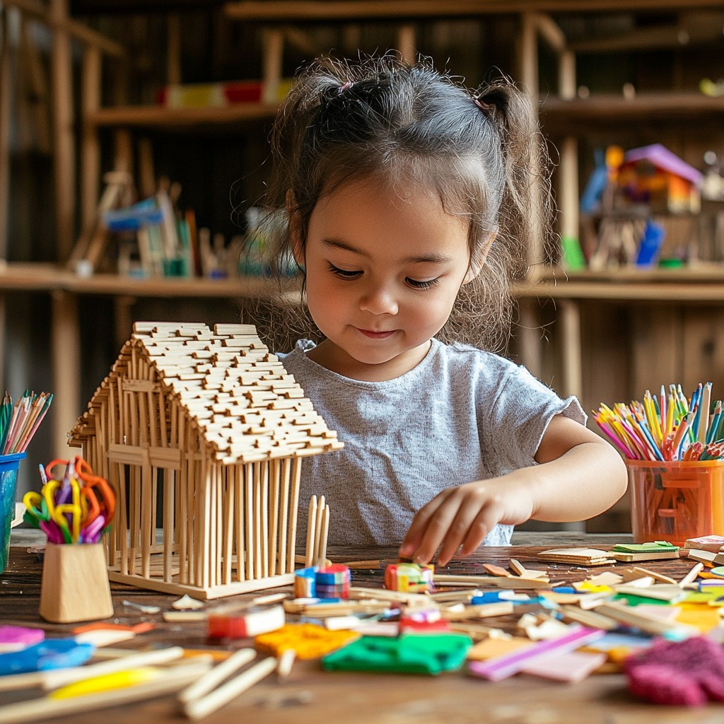 Free Child Builds House Image - Child, Creativity, Craft | Download at ...
