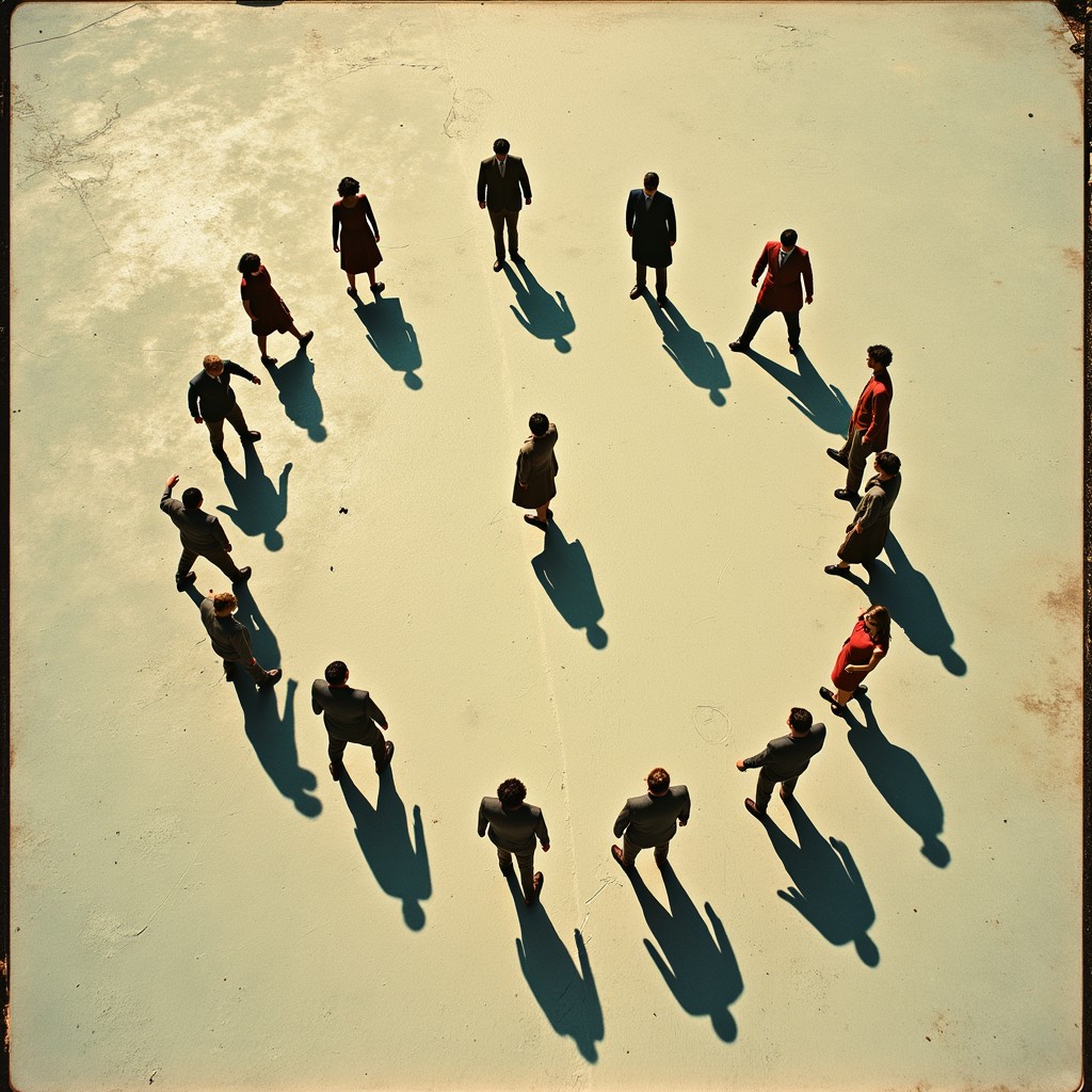 Free Circular Human Formation Image - Circle, Formation, Overhead ...