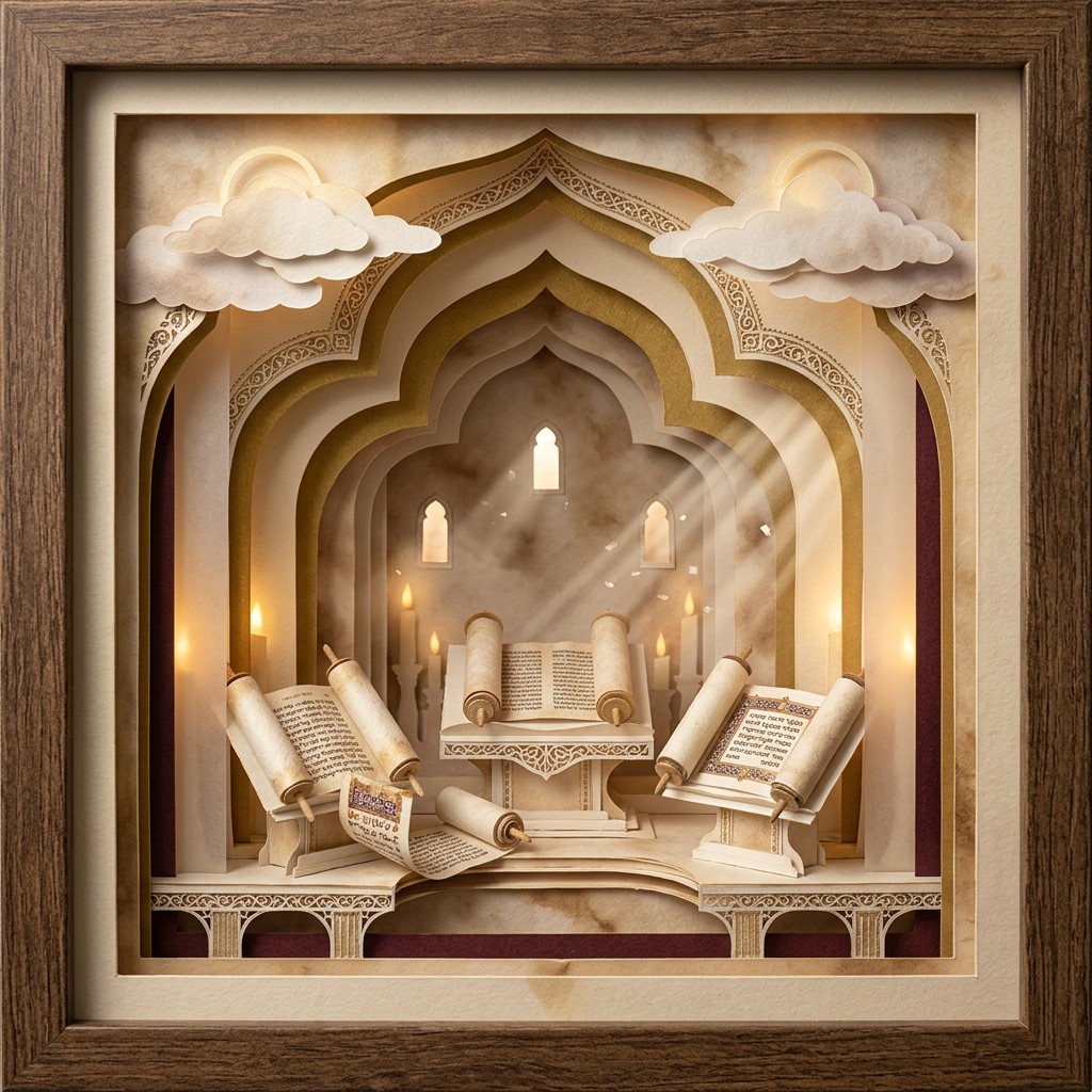 Sacrd Paper Free Sacred Paper Sanctuary Image - Papercraft, Diorama, Scrolls ...