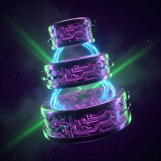 Free Glowing Circuit Cake Image - Cyberpunk, Cake, Neon | Download at ...