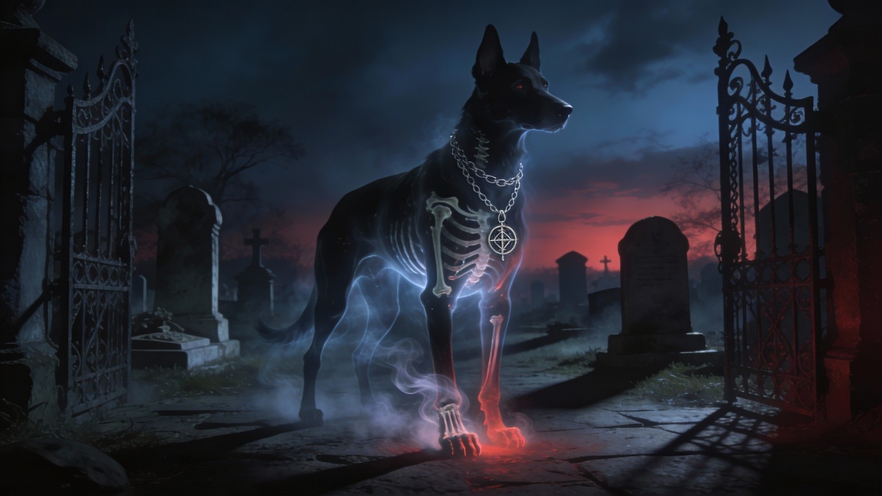 Free Spectral Cemetery Guardian Image - Ghost, Dog, Hound | Download at ...