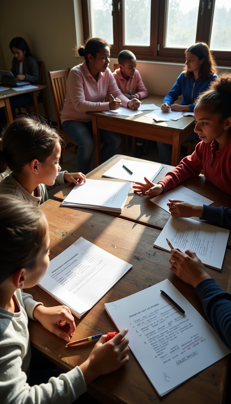 Free Collaborative Classroom Learning Image Education Classroom