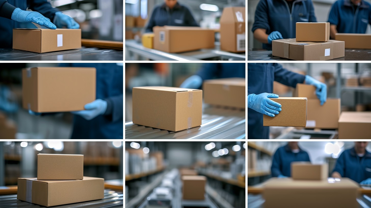 Free Warehouse Packaging Process Image - Warehouse, Packaging, Shipping ...