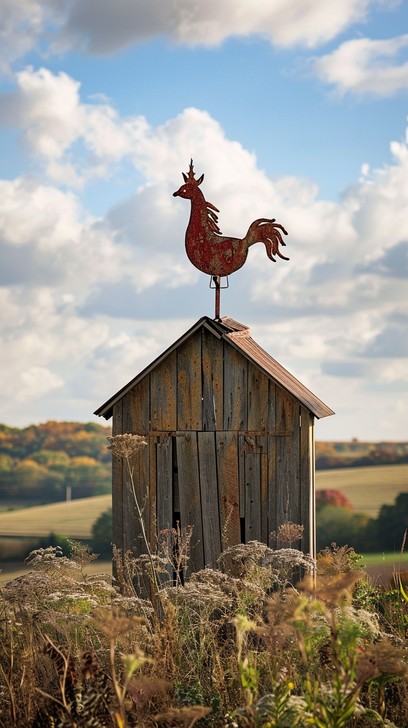 Free Rooster Weather Vane Image - Weather Vane, Red, Rooster | Download ...