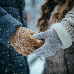 Free Handshake in snow Image - Winter, Snow, Handshake | Download at ...