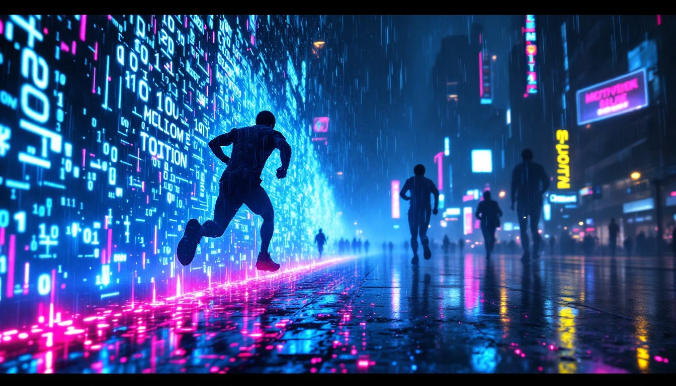 Free Neon Runner Breaking Image - Cyberpunk, Neon, Runner | Download at ...