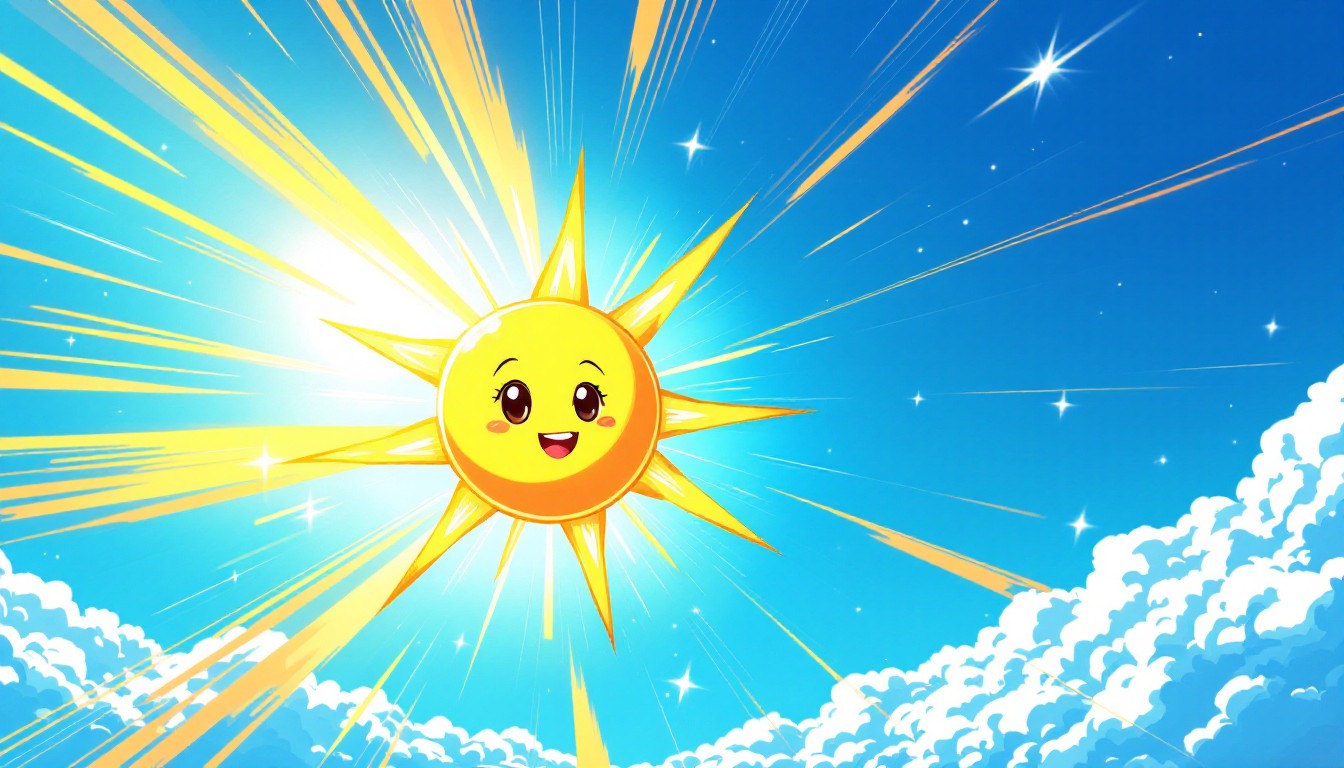 Free Happy Chibi Sun Photo - Sun, Anime, Chibi | Download at StockCake